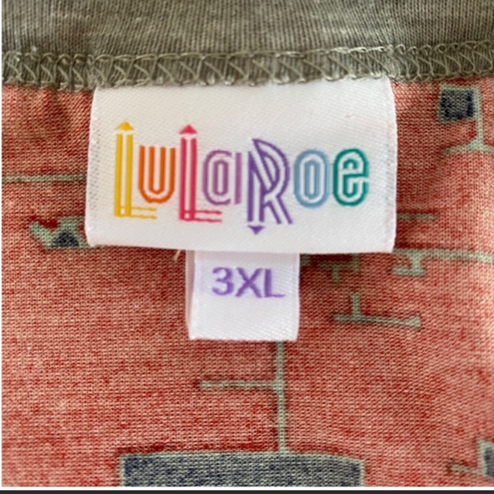 Lula Roe “Randy” Baseball Style shirt NWT - Picture 7 of 11